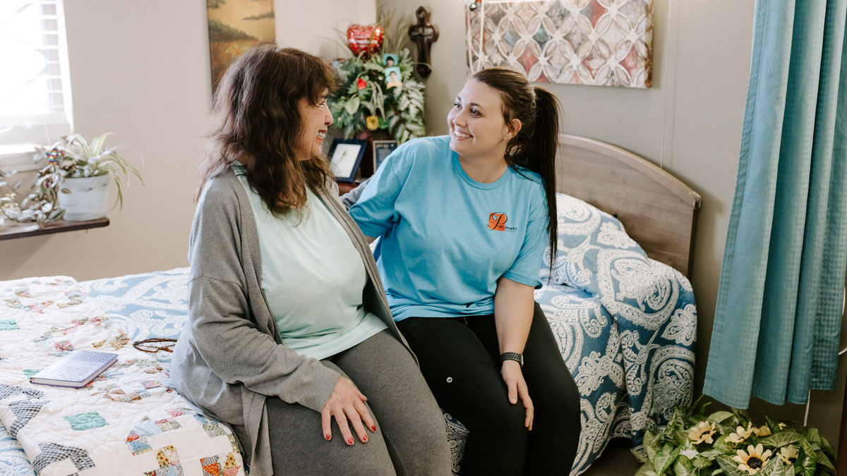 Happy Elder at Pocahontas Healthcare and Rehabilitation Center